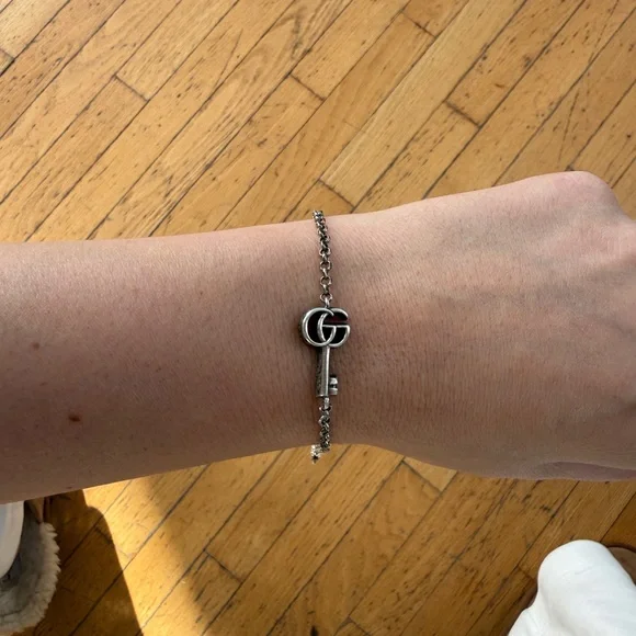 Gucci Silver Chain Bracelet